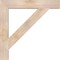 Ekena Millwork Traditional Block Smooth Bracket, Douglas Fir, 5 1/2"W x 40"D x 40"H BKT06X40X40TRA05SDF - alternate 2